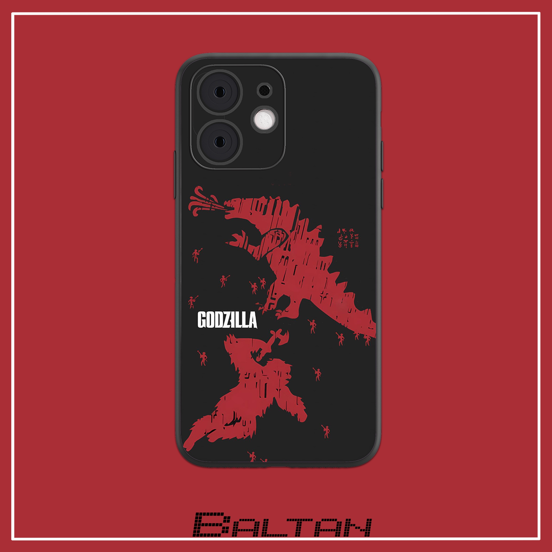 哥斯拉适用于华为pura80小米15酷炫苹果17promax三星s24iPhone16红米k80荣耀magic6一加10OPPOReno保护套真我