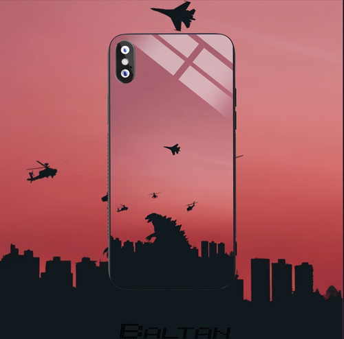 创意哥斯拉手机壳小米11动漫