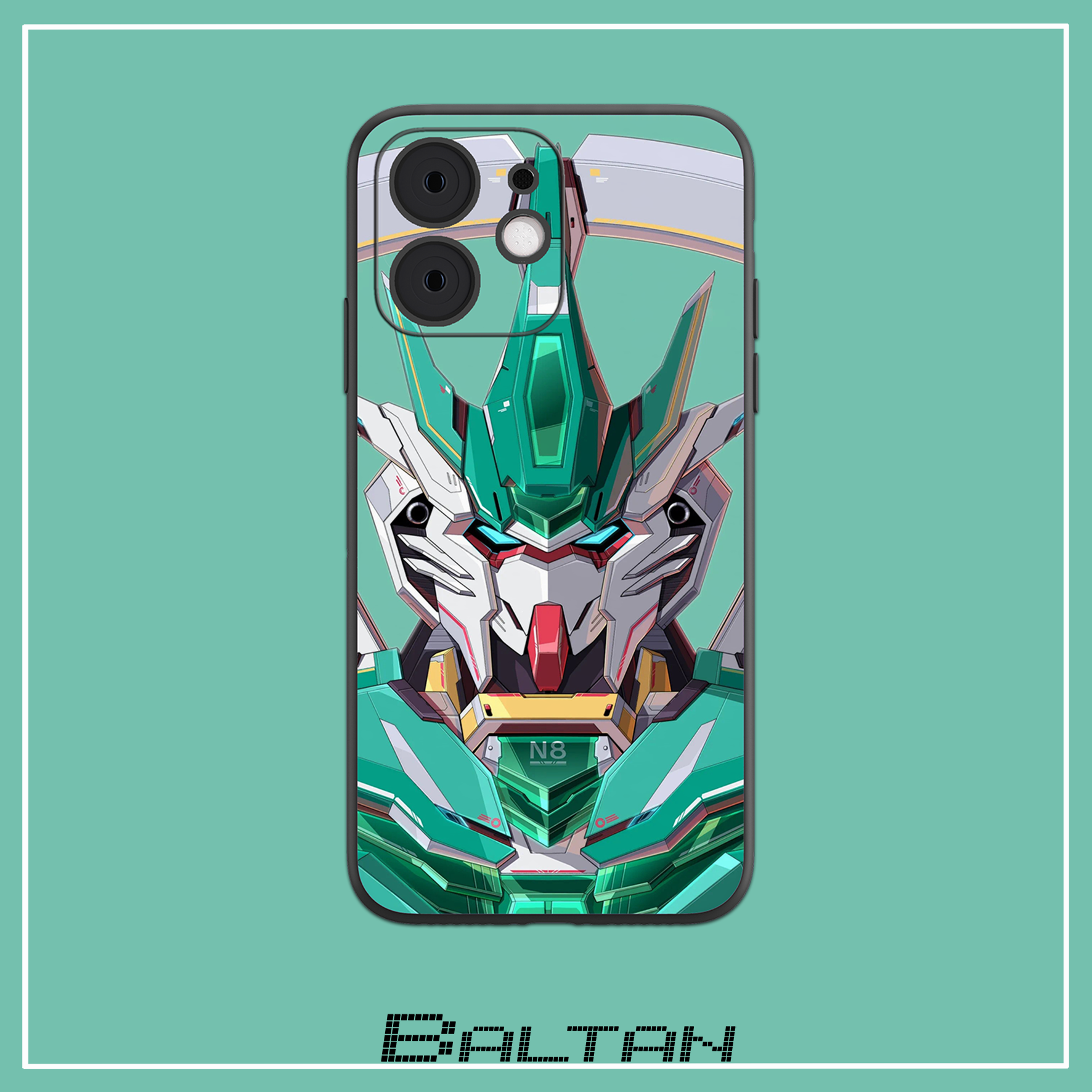 动漫创形者Re海王星八式高达手机壳适用于iphone17promax红米K80华为nova13防摔荣耀200苹果15男生用pura80