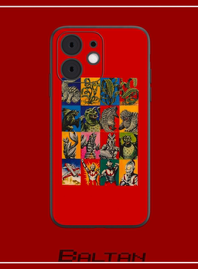 怪兽巴尔坦适用于华为mate70小米13苹果16plus三星s25防摔iPhone15promax红米k80荣耀magic6一加12pura8017