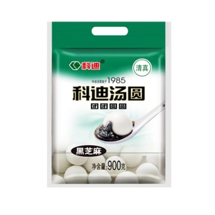 科迪900克清真黑芝麻汤圆大包装