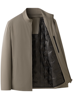 【大晶粉丝专享】男士行政夹克脱卸款羽绒服YR1777