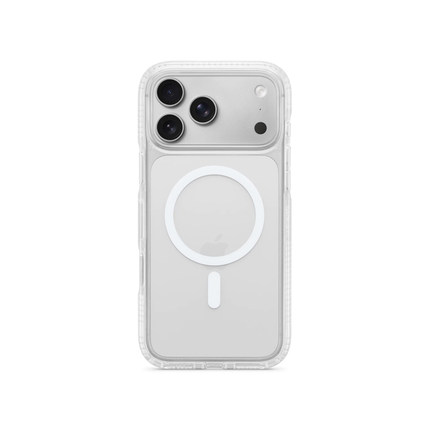 tech21手机壳适用于苹果iPhone17promax防摔air硬壳tpu带磁吸充电+相机按键FlexLite透明黑色