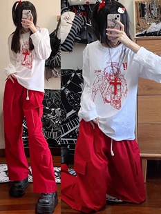 车日时  cherish哭泣男孩秋季大毛圈卫衣连帽厚二次元纯棉男女