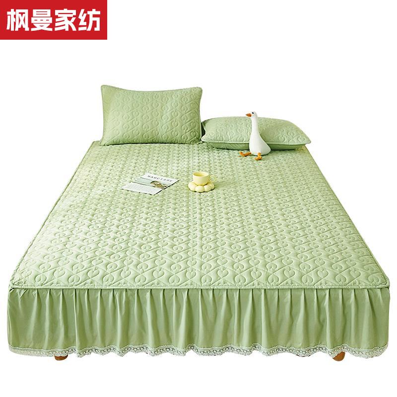A类花边床笠床裙二合一1