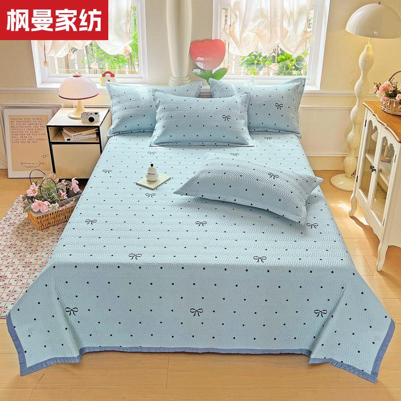 a类母婴级纯棉床盖全棉绗