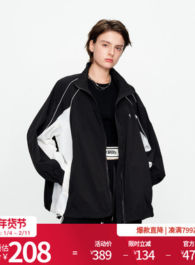 婉甸2025黑色拼接中长款外套百搭风1241O14SX3