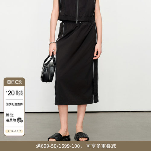 黑色长裙