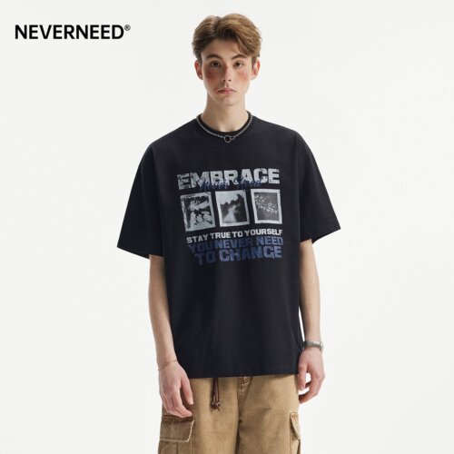 NEVERNEED速干凉感短袖t恤男女