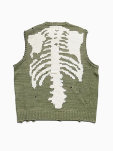 现货 小众日系复古Kapital Vintage平田背心马甲