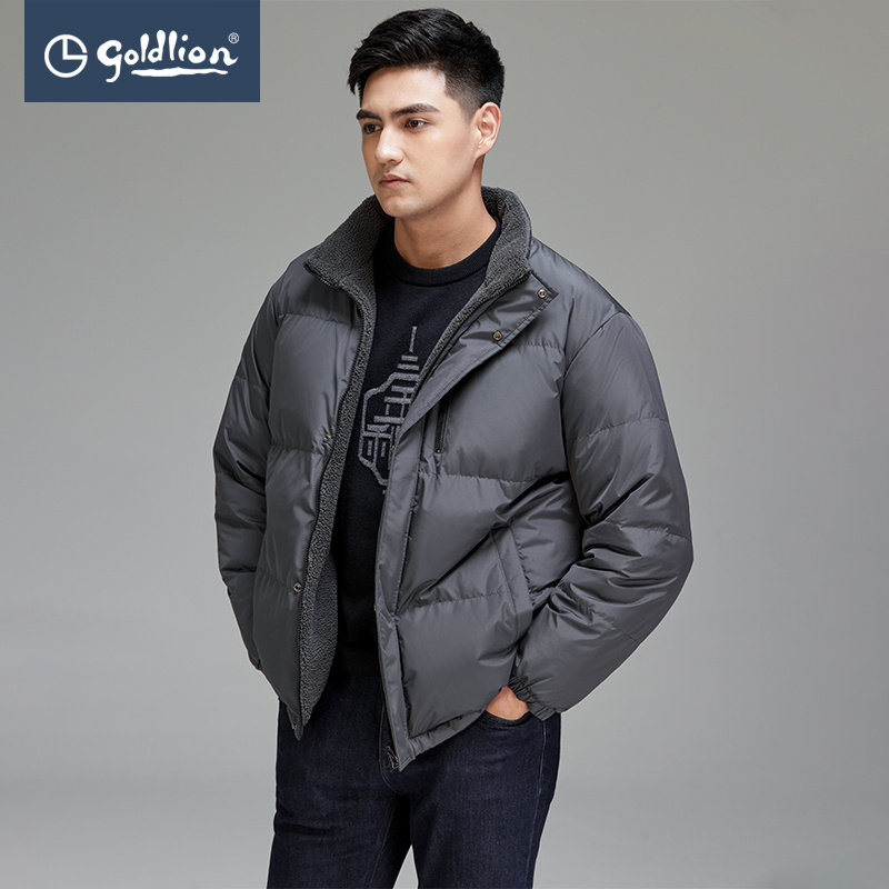 金利来官方奥特莱斯白鸭绒羽绒服