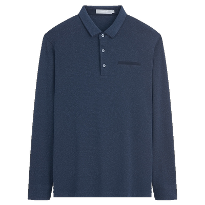 金利来商务休闲长袖polo衫