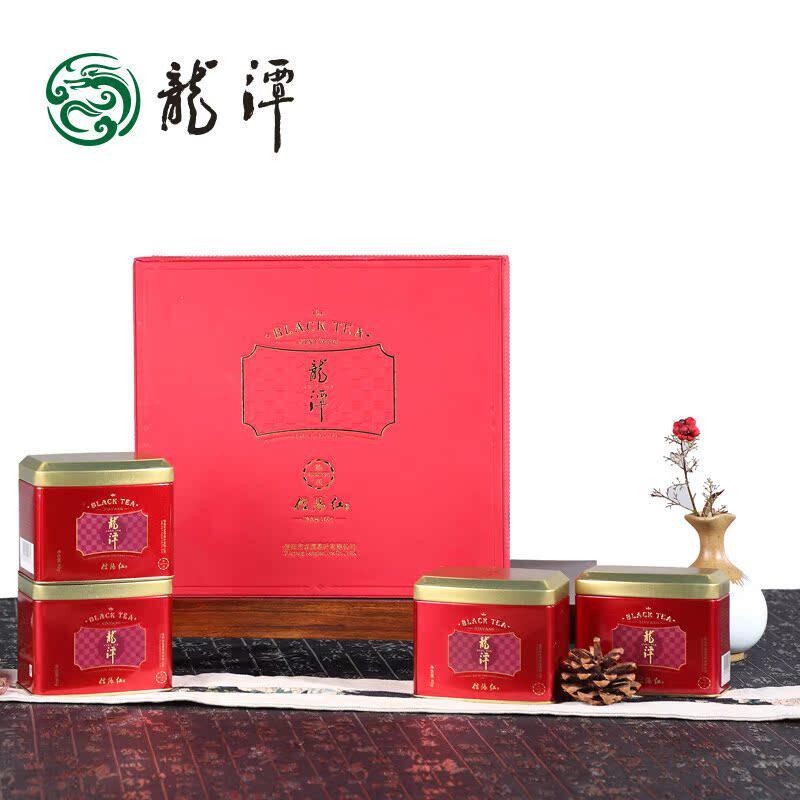龙潭新茶叶礼盒信阳毛尖红茶信阳红特级臻润300g