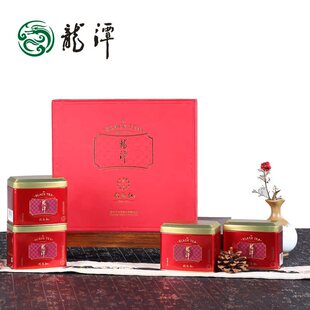 2025年新茶叶龙潭茶叶礼盒信阳毛尖红茶信阳红特级臻润300g