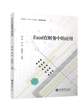 【立信仓库直发】Excel在财务中的应用 杨桦 吴琼 朱晓东  PowerQuery 功能应用技巧 数据清洗转换整合 数据图表分析可视化 正版书