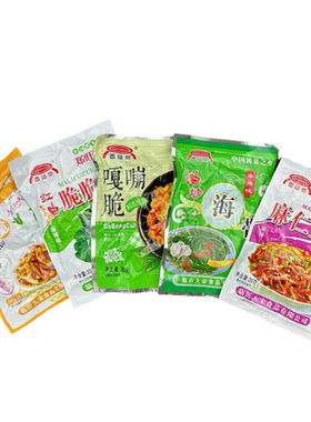 百益斋咸菜麻仁金丝35克嘎嘣脆海带咸菜 酱菜沂蒙山特色风味