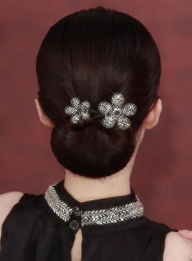 气质懒人盘发器发夹女2026新款夹子后脑勺头花盘发扭扭夹夹子头饰