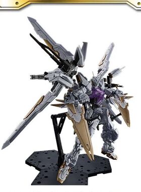 万代pb网限现货 MG1:100 异端高达 交叉对比色 落英白 拼装模型