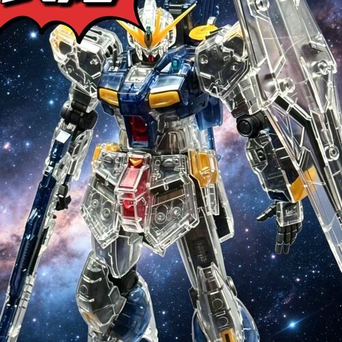 【现货包邮】长龙5502rg牛RX-93全透限定1/144拼装玩具