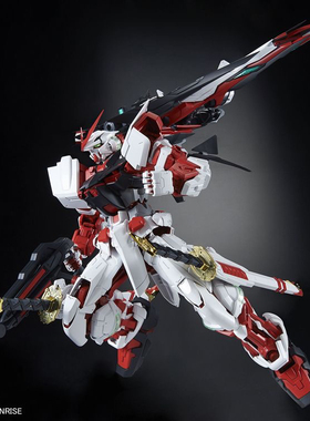 万代 PB限定 PG 1/60 红异端改高达 红色大剑迷茫 红色机改 拼装