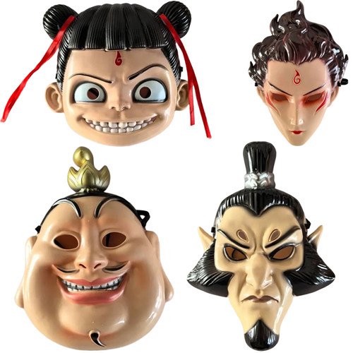 哪吒2太乙真人敖丙申公豹面具