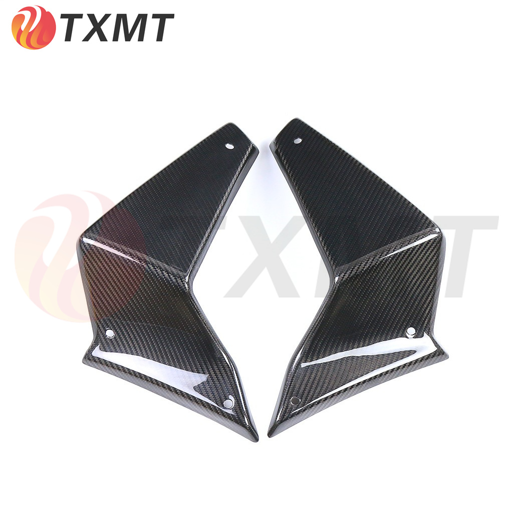 适用摩托车配件yamaha雅马哈MT09 FZ09 21+改装碳纤维定风翼侧板