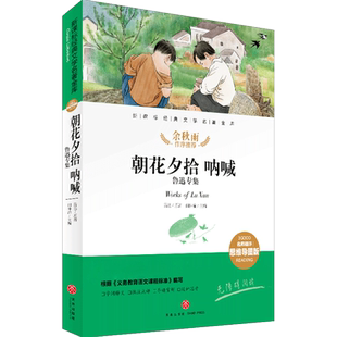 朝花夕拾呐喊 鲁迅专集/名师精评思维导图版 经典文学名著金库 儿童文学书籍7-9-10-12岁中小学初中语文课外书 余秋雨 天地出版社