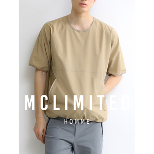 短袖 男士 T恤 进口机能面料 宽松 McLimited 速干轻薄易打理 8279