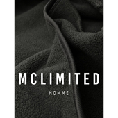 McLimited 防风防泼面料 立领夹克防风弹力薄绒软壳外套 8096 男士