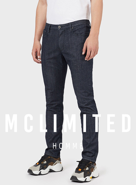 McLimited-8188 男士牛仔裤 修身版 棉氨混纺面料 内加绒保暖
