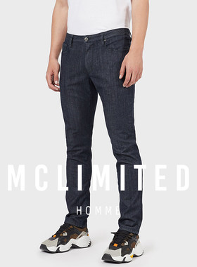 McLimited-8188 男士牛仔裤 修身版 棉氨混纺面料 内加绒保暖