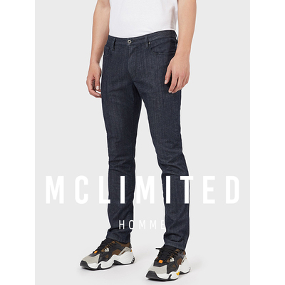 McLimited-8188 男士牛仔裤 修身版 棉氨混纺面料 内加绒保暖