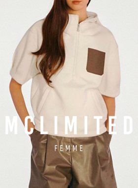 McLimited-9083 女士高尔夫打球短袖外套连帽卫衣 进口功能性面料