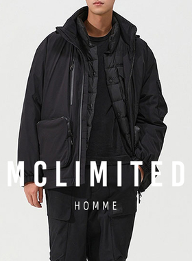 McLimited-8001 男士戶外兩件套鵝絨羽絨服 3IN1機能面料防風保暖