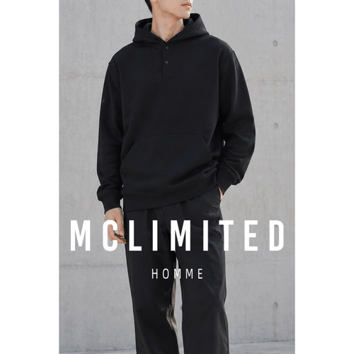 Mclimited 双面针织面料 机能系列 轻户外男女同款连帽卫衣 8044