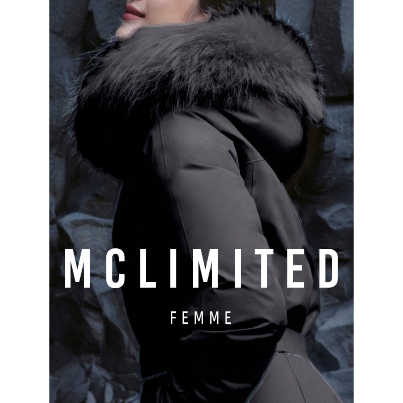 McLimited-9016-小树 文佳瑛 现代美学 女士长款户外休闲羽绒服