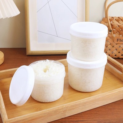 自制甜米酒打包盒透明甜品打包碗