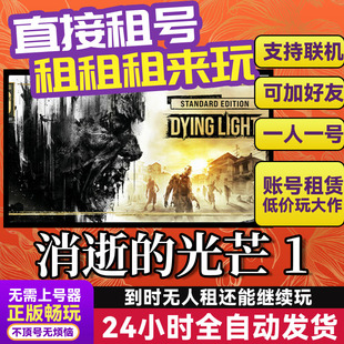 消逝的光芒DyingLight网吧可用 Steam正版游戏账号出租号独享联机