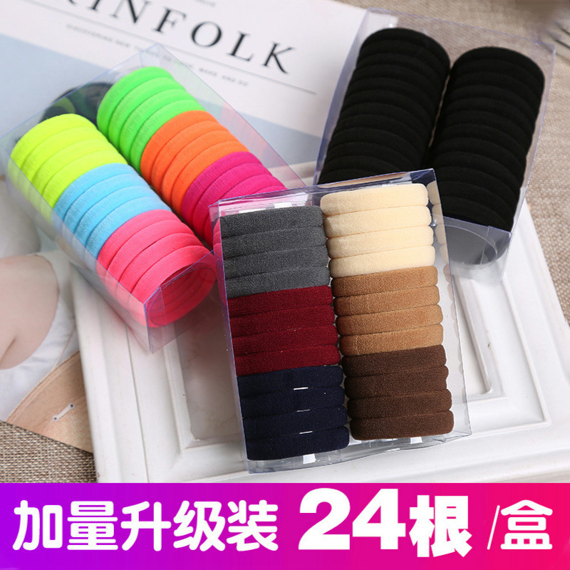 无缝接头高弹力韩国发绳橡皮筋