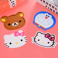 Ding -ved Cat+бурный медведь+розовый кт+розовая красная карикатур