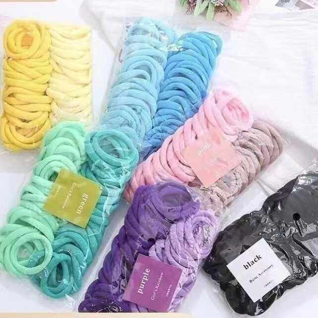 不伤发扎头高弹力韩版橡皮筋