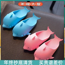女童夏季家居防滑软底穿的凉凉拖鞋1