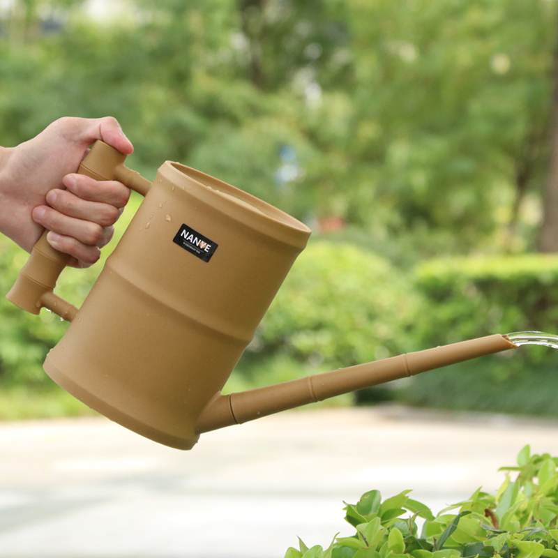 庭院家居专用淋花壶喷壶竹筒长嘴浇水壶洒水壶园艺养花绿植塑料