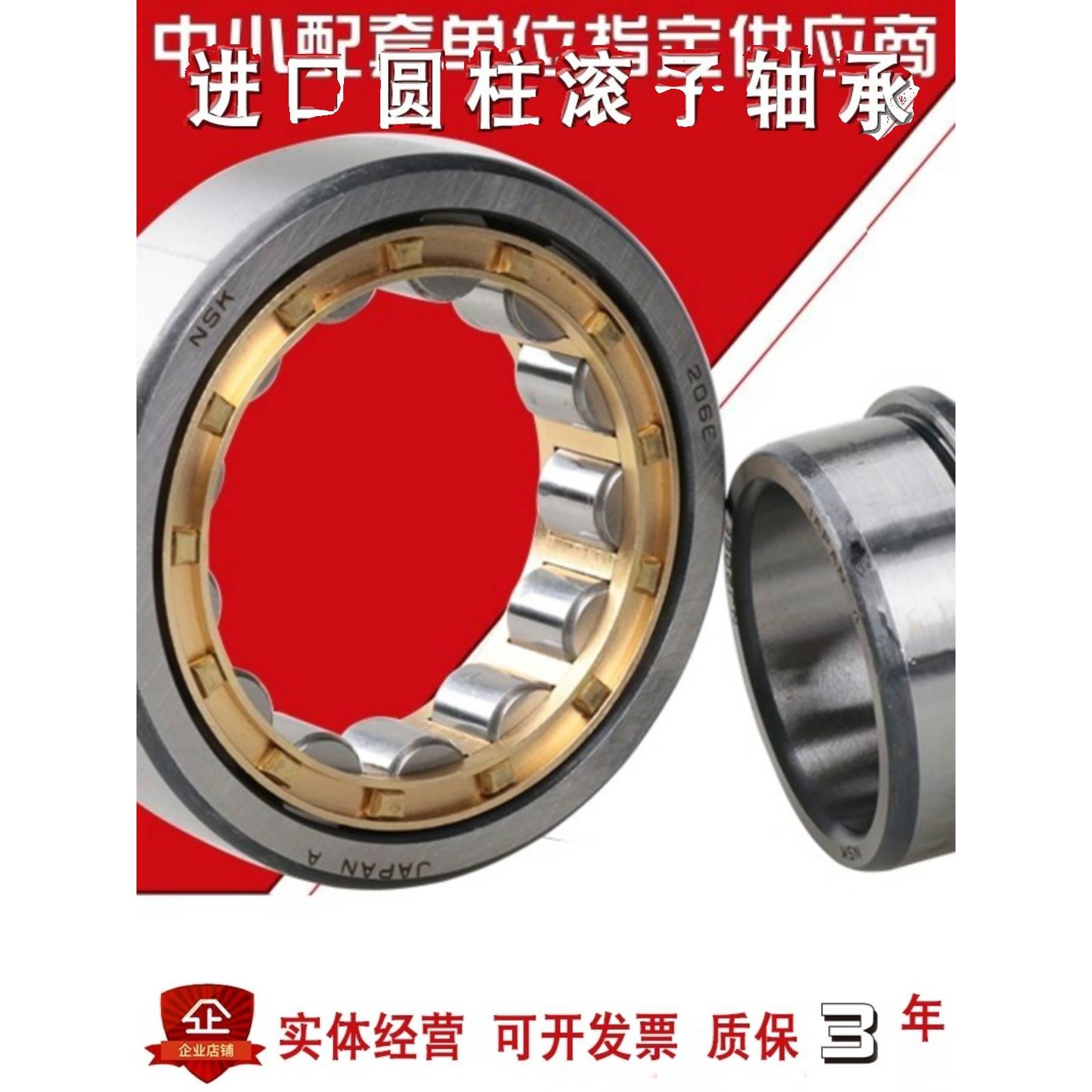 NSK圆柱滚子轴承 NU NJ NF236 238 240 244 248 EM - 实物图