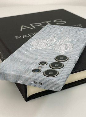 蕾丝蝴蝶结新款菲林壳s23+硬壳适用三星s24ultra华为OPPO苹果VIVO手机壳s22十/s21/a54/note10plus的保护套