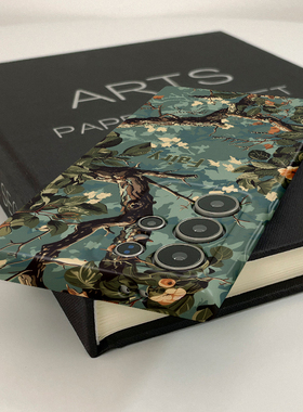 迷彩仙境新款菲林壳s23+硬壳适用三星s24ultra华为OPPO苹果VIVO手机壳s22十/s21/a54/note10plus的保护套