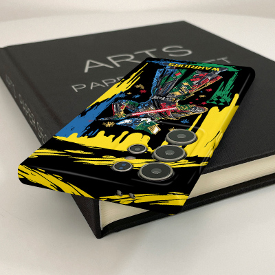 涂鸦猫武士新款菲林壳s23+硬壳适用三星s24ultra华为OPPO苹果VIVO手机壳s22十/s21/a54/note10plus的保护套