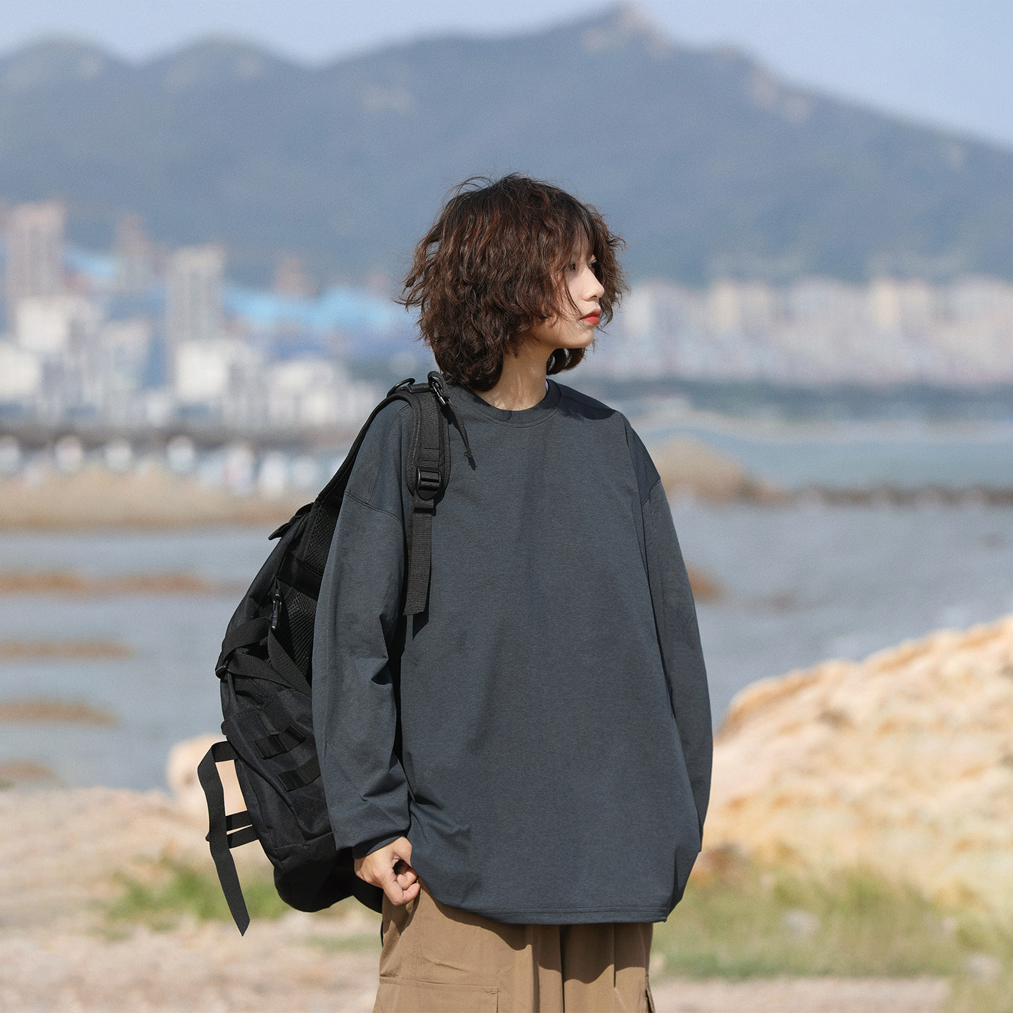 阿于呆户外轻量化运动速干长袖T恤男新款圆领纯色排汗打底衫上衣,男装,T恤,淘宝优惠券,粉丝福利购,淘宝优惠卷