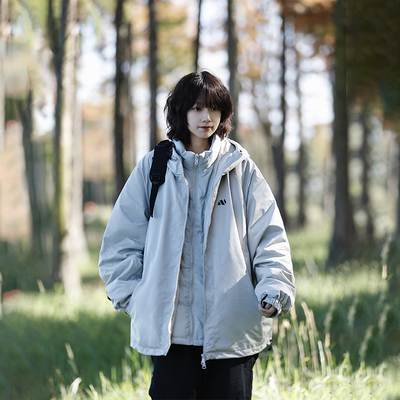 阿于呆冬季户外三合一保暖羽绒服