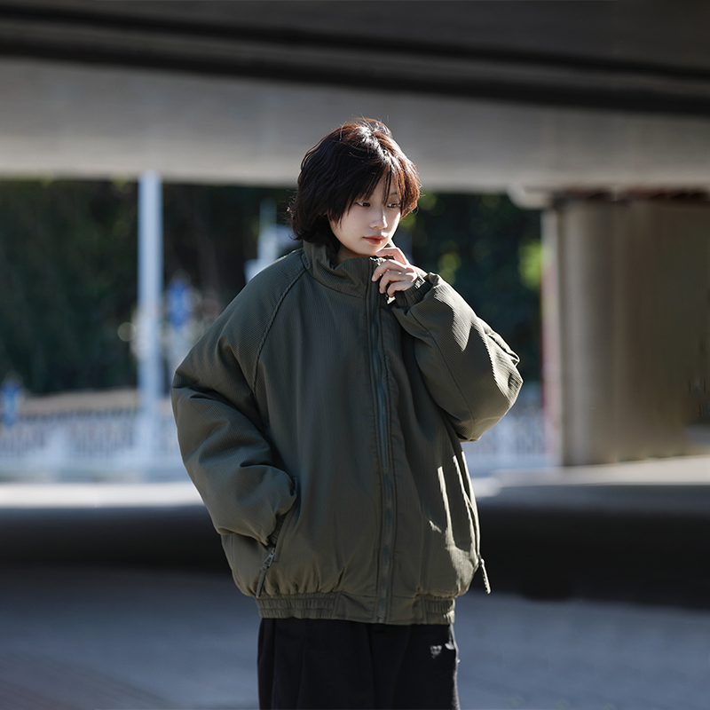 阿于呆加厚秋冬棉衣保暖